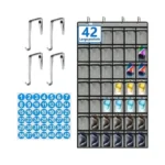Zebricolo,classroom Cell Phone Holder, 42 Expandable Pockets,teacher Must Haves,classroom Organization