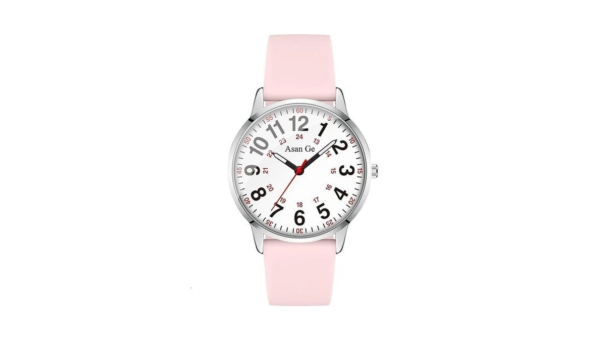 Asan Ge Pink Watches For Women, Fashion 3atm Waterproof Minimalist