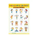Waahome Feelings Chart For Kids Toddlers - How Are You