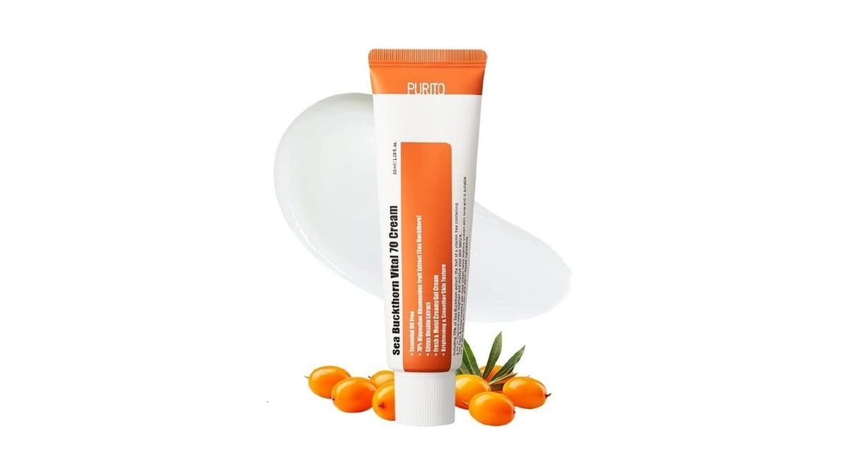 Purito [essential Oil-free Sea Buckthorn Vital 70 Cream 50ml /