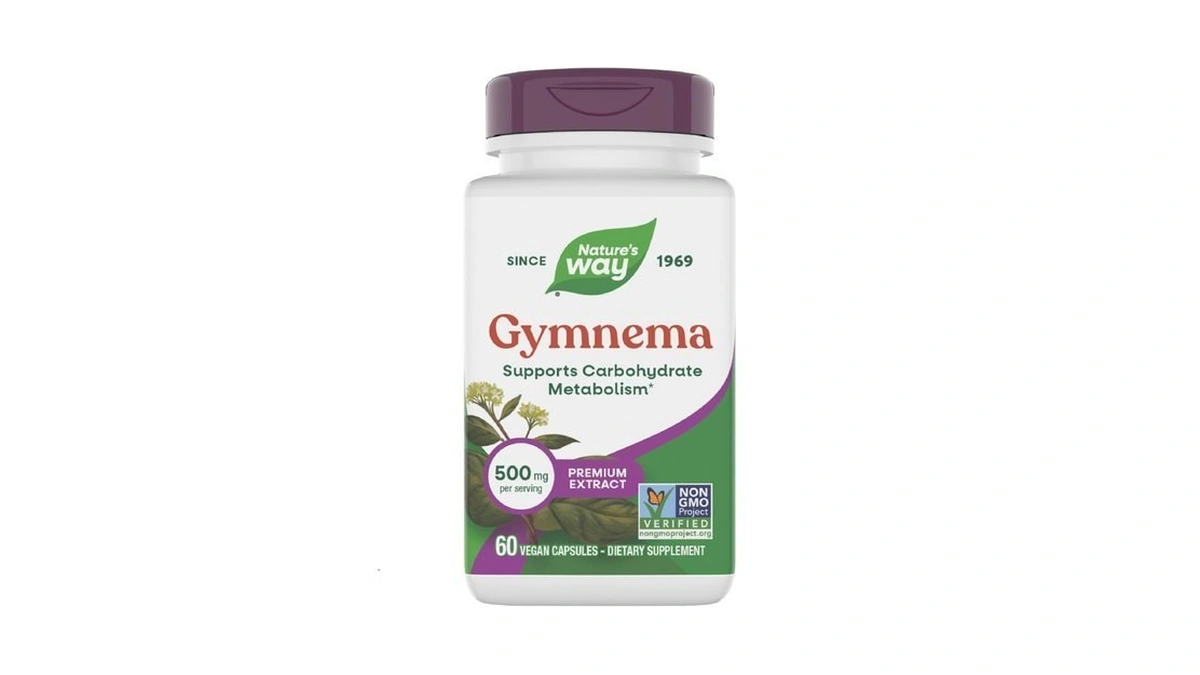 Nature's Way Gymnema Premium Extract, Supports Carbohydrate Metabolism*, 500 Mg