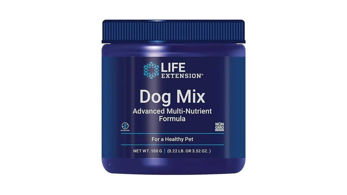 Life Extension Dog Mix, Dog Vitamins And Supplements, Probiotics, L-carnitine,
