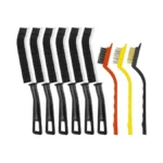 9pcs Crevice Cleaning Brush, Hard Bristle Scrub Brushes Tools For