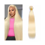 613 Blonde Bundles Human Hair 12a Grade Blonde Straight Hair