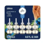 Glade Plugins Refills Air Freshener, Juniper & Teak, Scented And