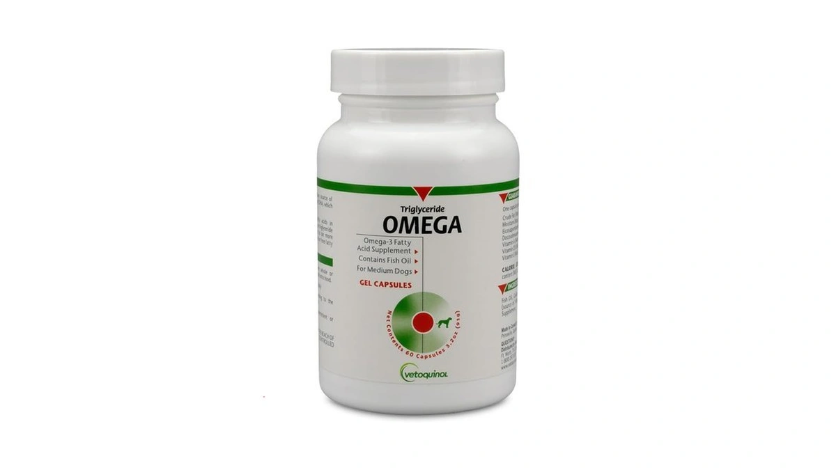 Vetoquinol Triglyceride Omega - Fish Oil For Dogs & Cats