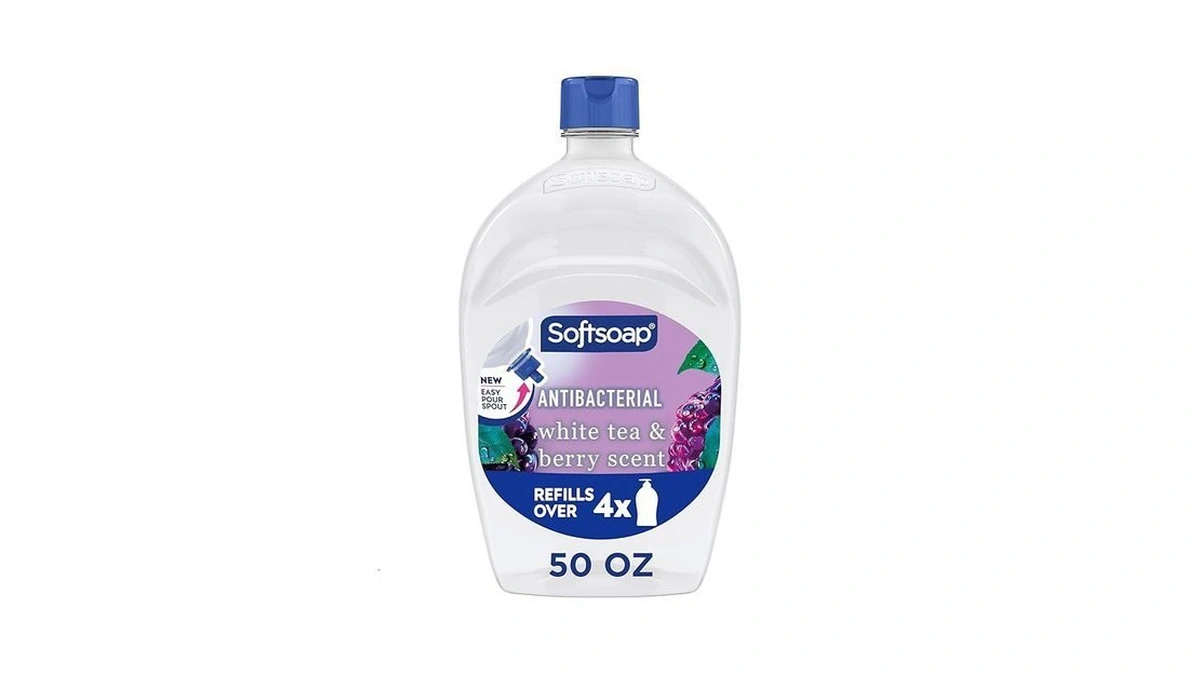 Softsoap Antibacterial Liquid Hand Soap, Kitchen And Bathroom Hand Soap,