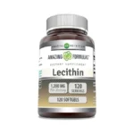 Amazing Formulas Lecithin 1200 Mg Softgels Supplement | High Potency