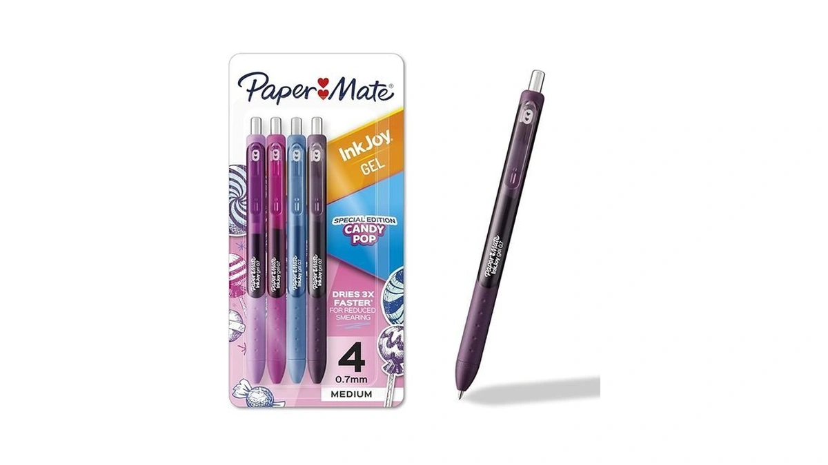 Paper Mate Inkjoy Gel Pens, Candy Pop Special Edition, Medium