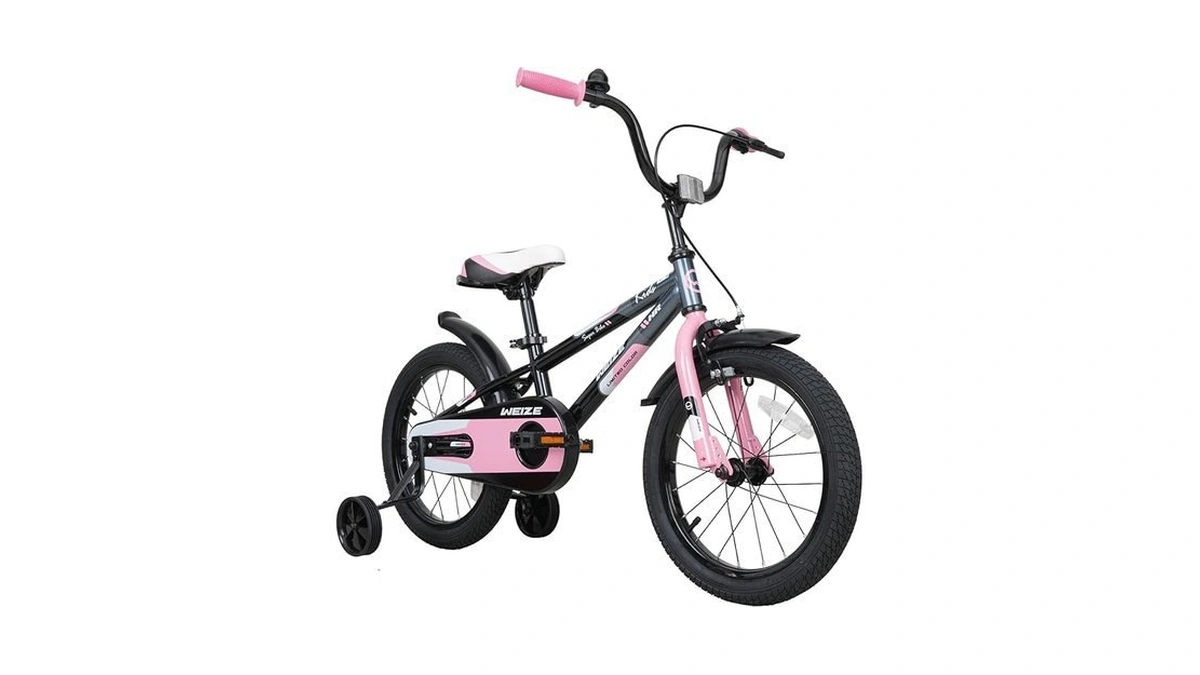 Weize Kids Bike, 16 Inch Children Bicycle For Boys &