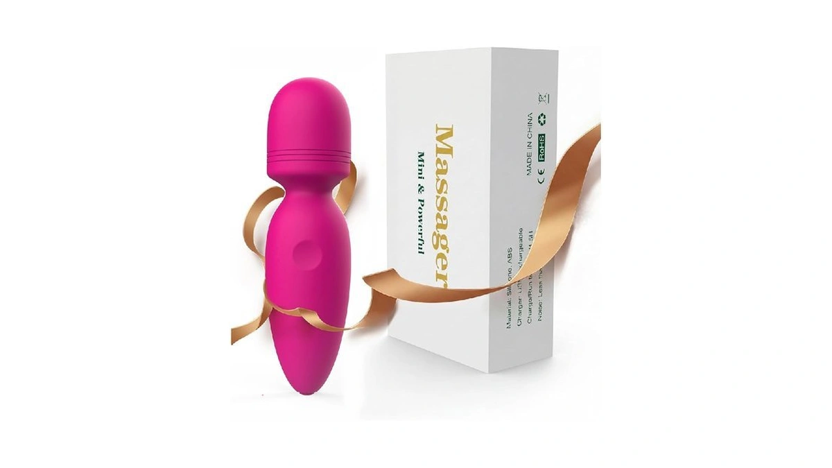 Fuwyiy Mini Massager Tools,small Waterproof Cordless Handheld Massager With 10