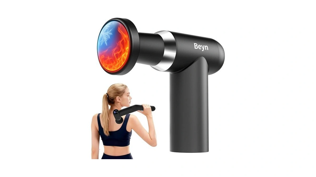 Beyn Hot And Cold Fascia Gun - Deep Tissue Massage