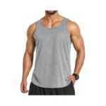 Coofandy Gym Sleeveless Shirts For Men Moisture Wicking Cotton Sleeveless
