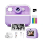Instant Camera, Front Rear Dual Selfie Kids Camera With 1080p