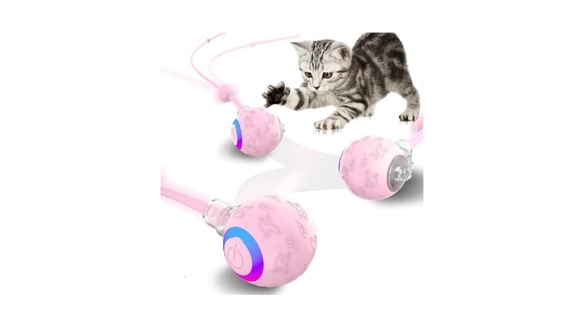 Hipibbo Smart Interactive Cat Dog Toys, Automatic Pet Toys For