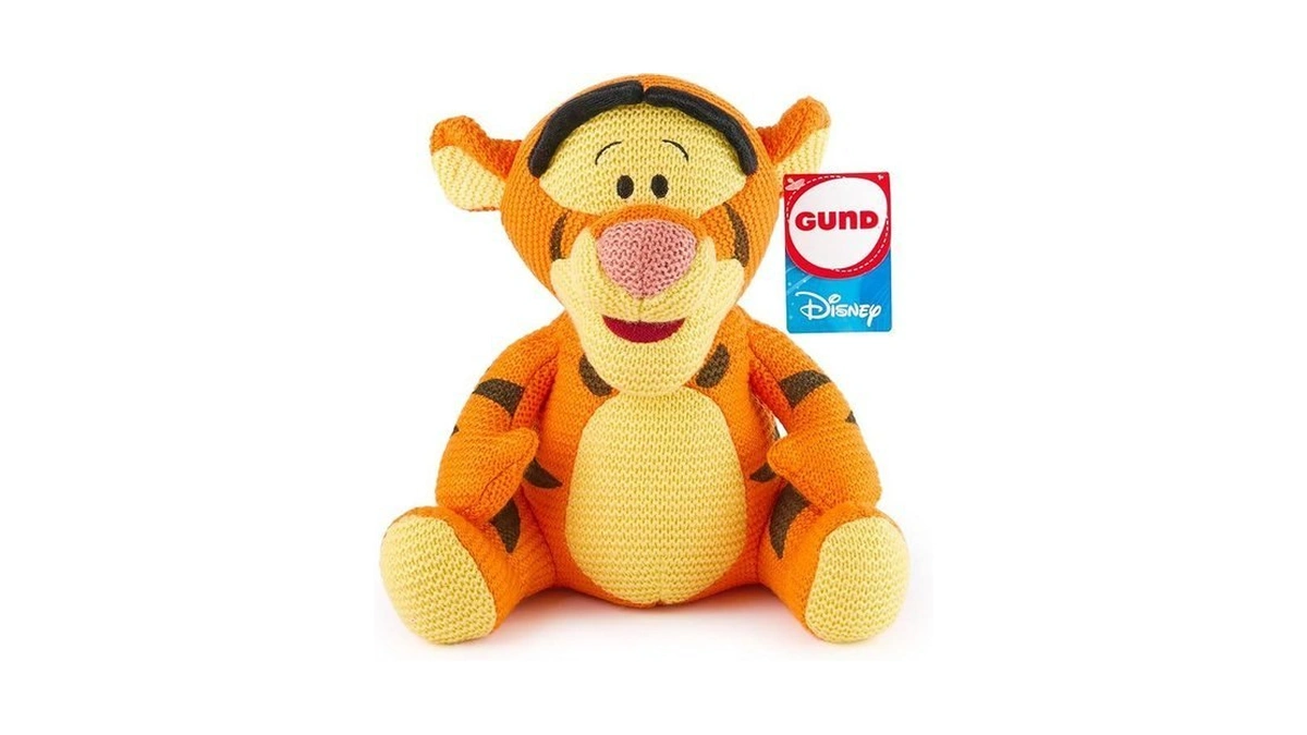 Gund Disney Official Tigger Knit Plush, Winnie The Pooh, Stuffed