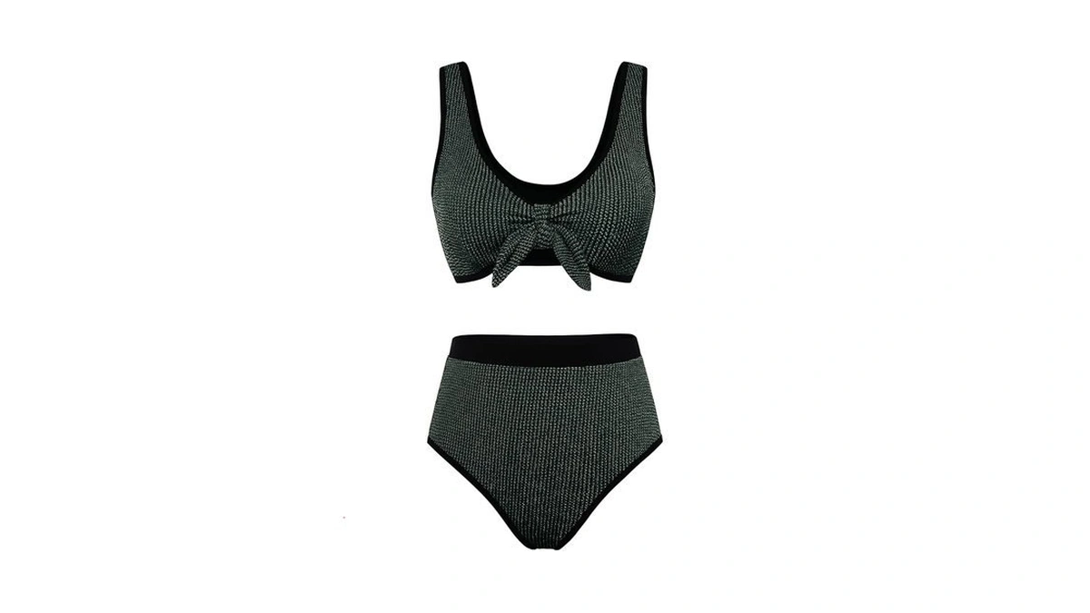 Hanna Nikole Womens High Waisted Bikini Sets 2 Piece Swimsuit