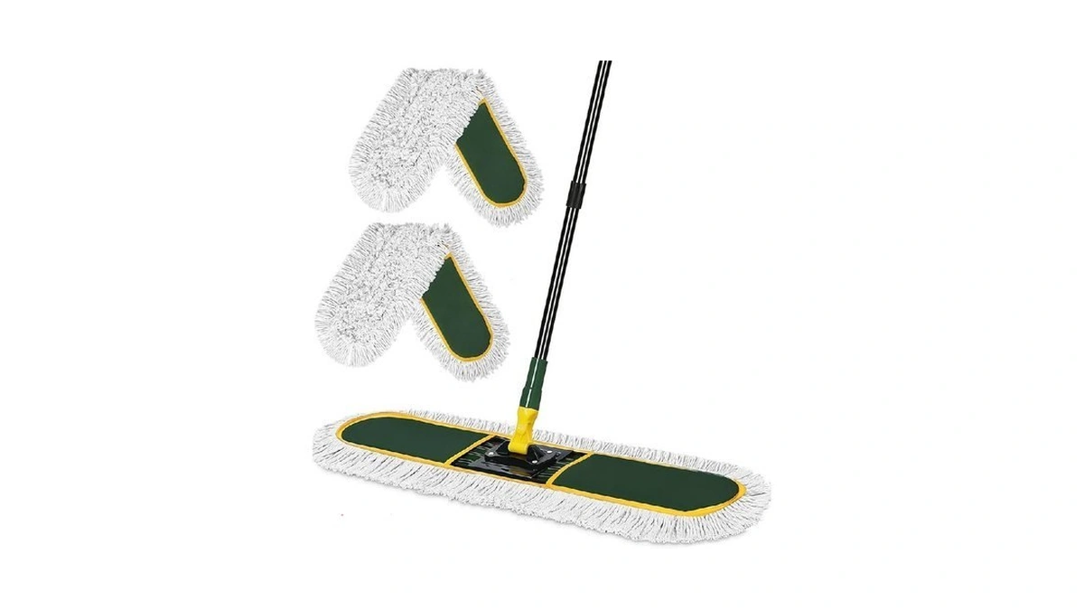 24 Inch Commercial Dust Mop,heavy Duty Dry Wet Dust Mops