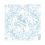 Blue And White Wallpaper Peel And Stick Vintage Floral Contact