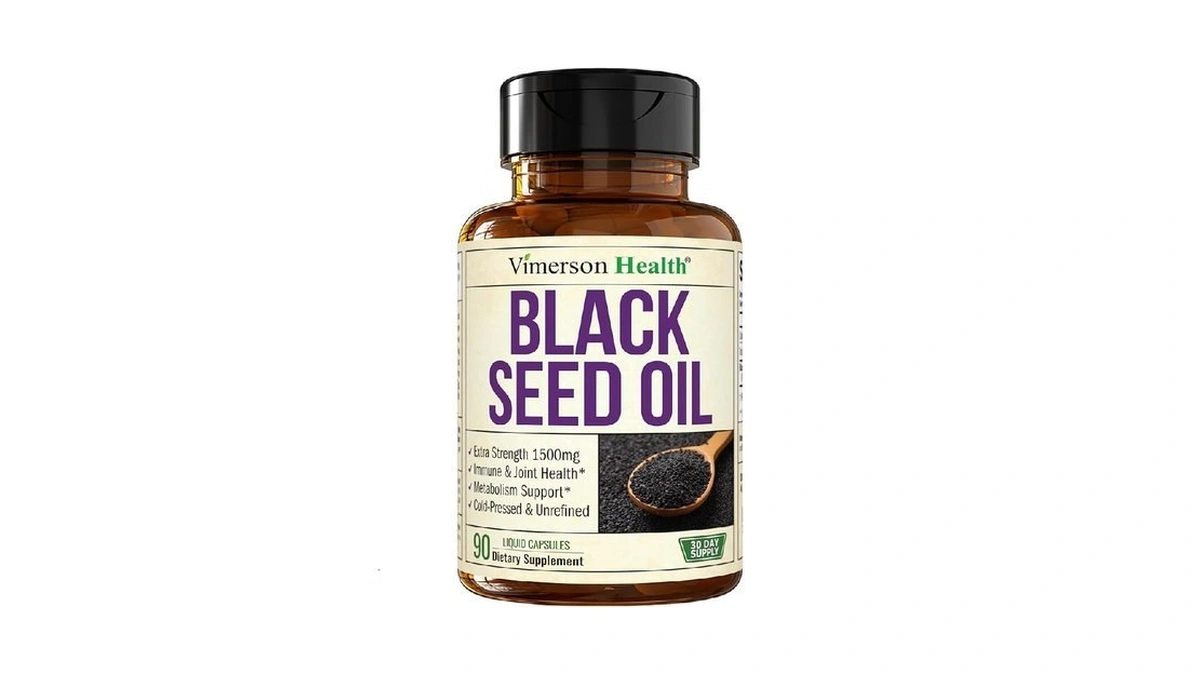Black Seed Oil - Cold Pressed Black Seed Oil Capsules