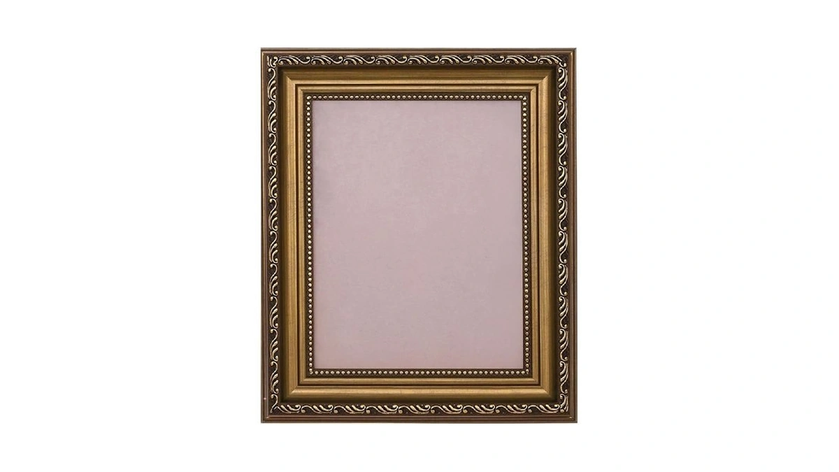 5x7 Gold Picture Frames: Wall Hanging Frame For 5 By