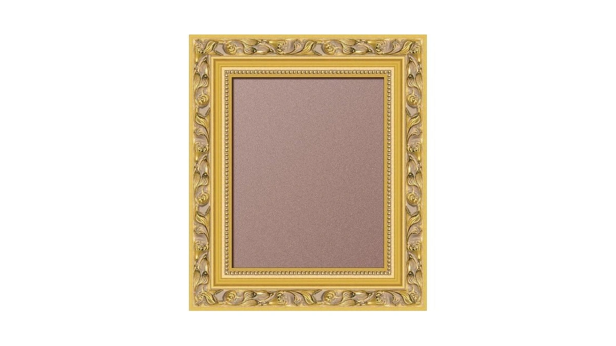 Artxo Gold 8x10 Inch Vintage Wall Picture Frames: Ornate Wooden