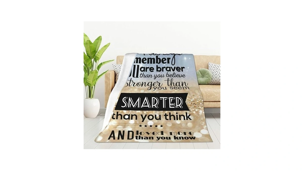 Hgod Designs Life Quote Throw Blanket With Always Remember You
