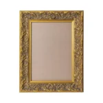 Artxo Wood Vintage A4 Picture Frames For Home Wall: Ornate