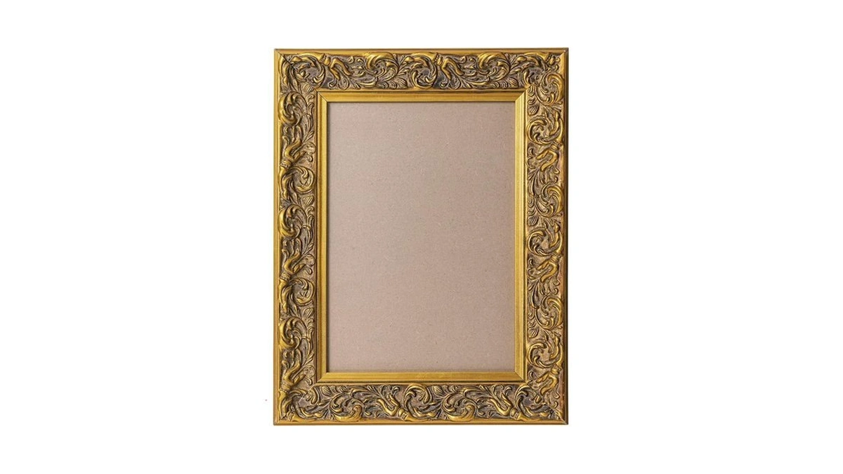 Artxo Wood Vintage A4 Picture Frames For Home Wall: Ornate