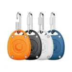 4 Pack Waterproof Case For Airtag (gen1&2) [screw Lock Carabiner]