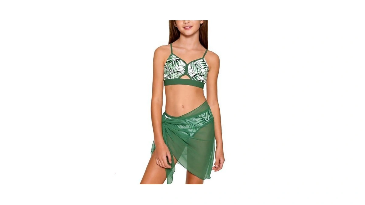 Niknio Teen Girls Swimsuit 3 Piece Bathing Suits Quick Dry