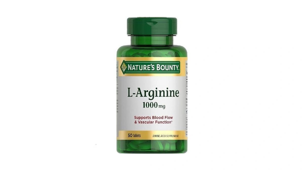 Nature’s Bounty L-arginine 1000mg For Supporting Blood Flow And Vascular
