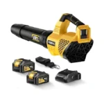 Leaf Blower Cordless, 650cfm Electric Leaf Blowers With 2 X