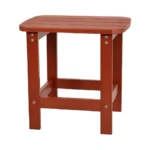 Flash Furniture Charlestown Tiered Commercial Poly Resin Adirondack Side Table