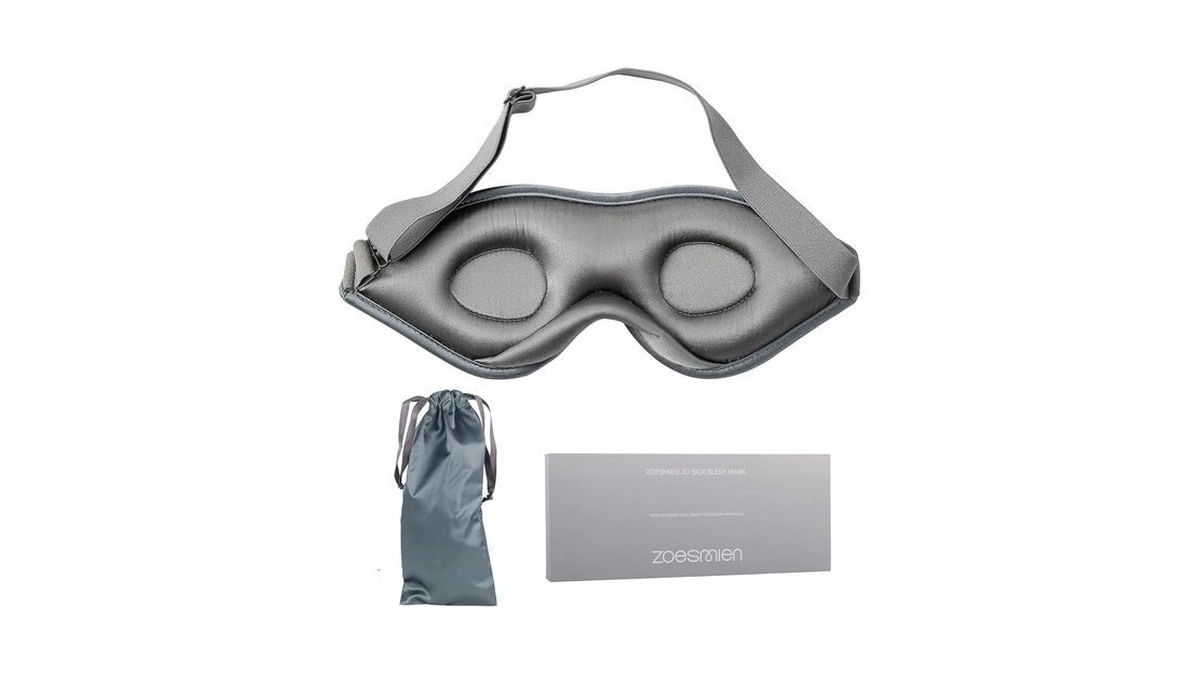 Sleep Mask Silk - 100% Mulberry Silk Eye Mask, Zoesmien