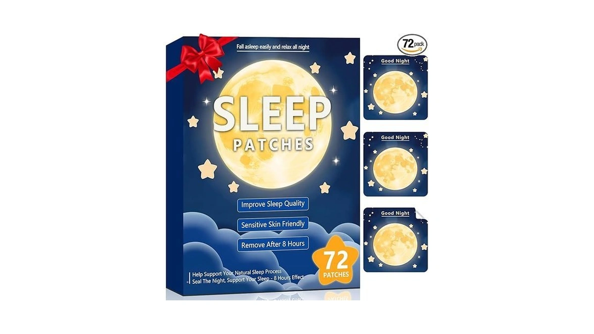 Kensem 72 Sleep Patches For Adults Extra Strength, All-natural Deep