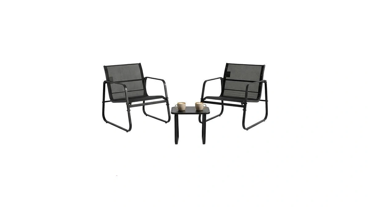 Dumos 3 Piece Patio Furniture Set,outdoor Patio Furniture Set With