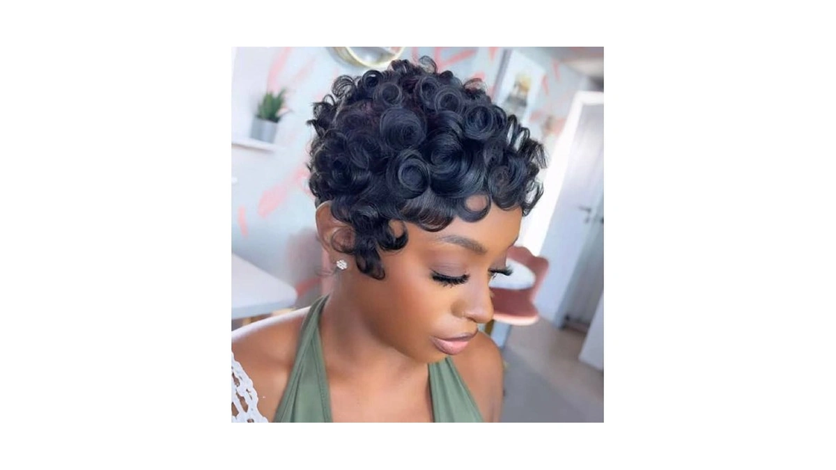 Nigteye Pixie Cut Wig Human Hair Short Pixie Cut Wigs