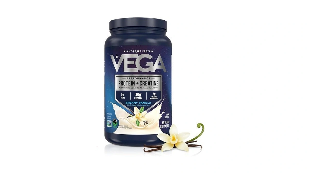Vega Protein + Creatine – 30g Plant Based Protein Powder