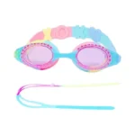 Yuenree Kids Swim Goggles For Girls Ages 4-12 | Rainbow