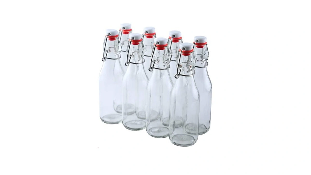 Fastrack 8.5oz Swing Top Glass Bottles (pack Of 8) |