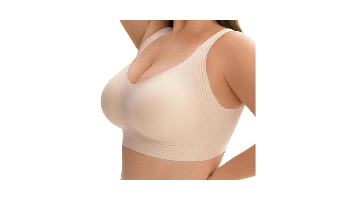 Obind Wireless Jelly Bras For Women Supportive Push Up Bra