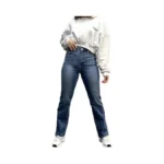 Todtan Women's Skinny Jeans Ripped Mid Rise Stretch Destroyed Denim