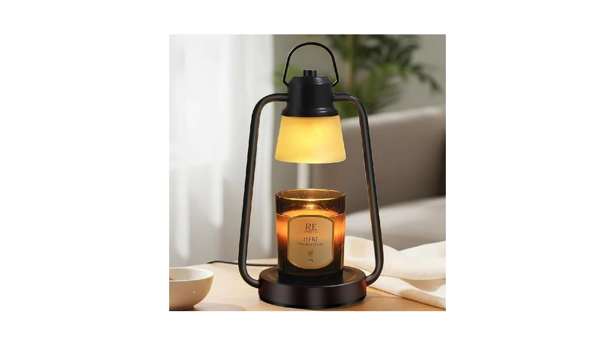 Maoyue Candle Warmer Lamp, Candle Lamp Warmer With Dimmer, Electric
