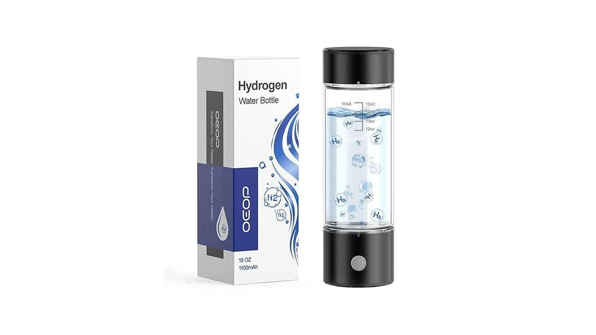 Oeop Hydrogen Water Bottle, 2200ppb In 3 Mins Hydrogen Water