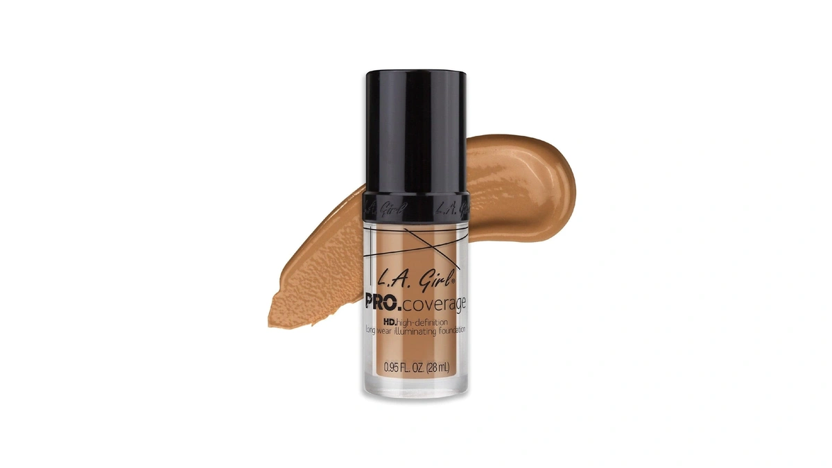 L.a. Girl Pro Coverage Liquid Foundation, Beige, 0.95 Fl Oz