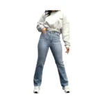 Todtan Women's Skinny Jeans Ripped Mid Rise Stretch Destroyed Denim
