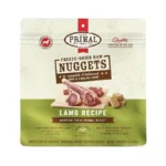 Primal Freeze Dried Raw Dog Food Nuggets, Lamb, Complete &