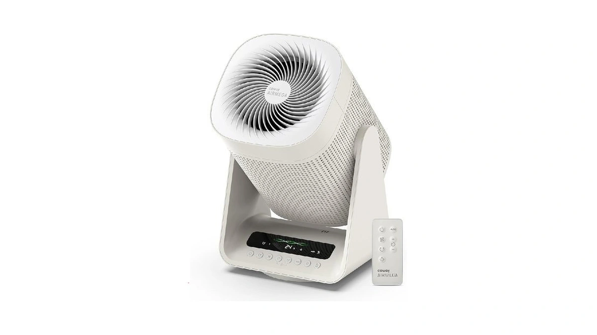 Coway Air Purifier For Home Bedroom, 2-in-1 With Fan, Particulate