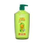 Garnier Fructis Sleek & Shine Shampoo, Smoothing Shampoo For Frizzy,
